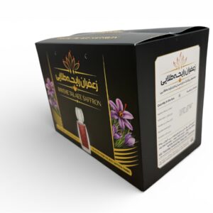 پک ۶ عددی زعفران آذین باکس‌دار یک مثقالی